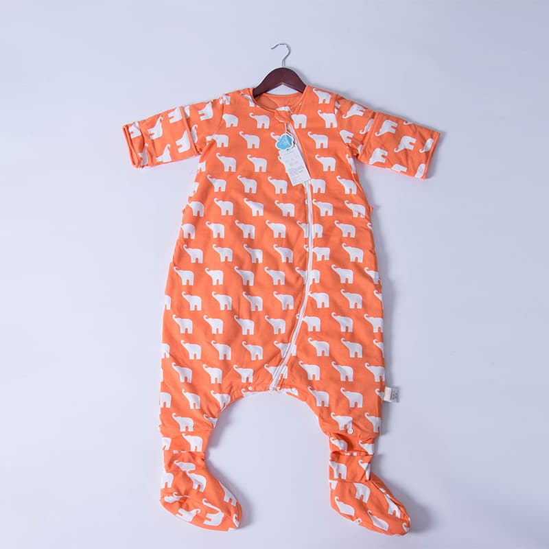 Orange elephant | Detachable split-leg sleeping bag