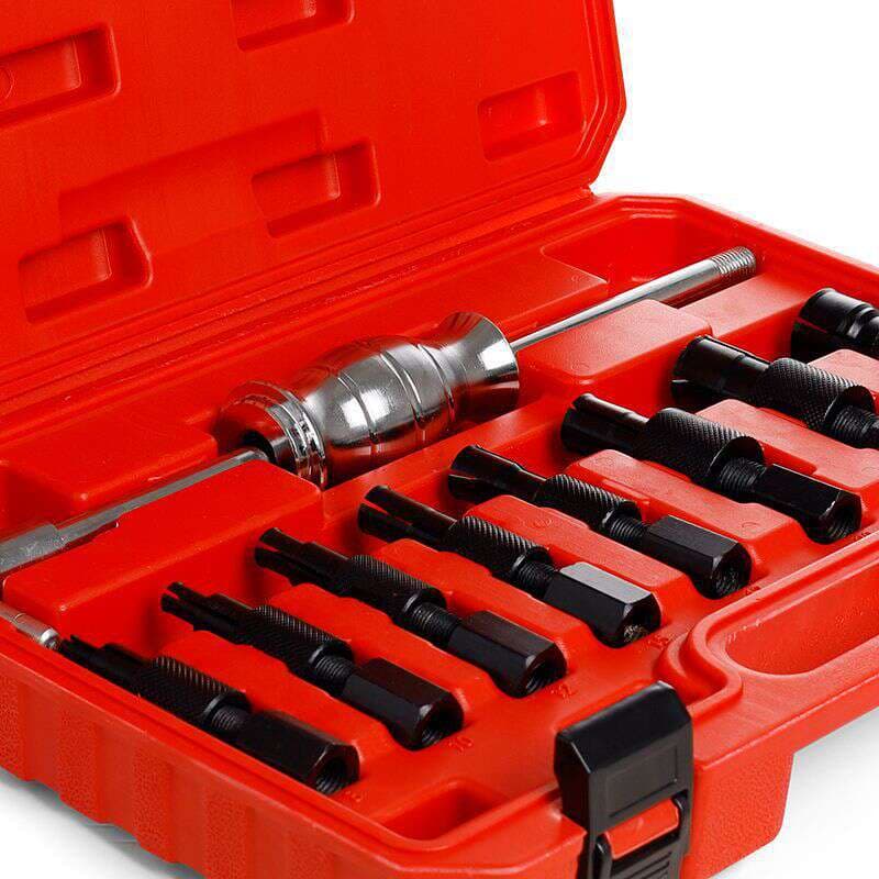9-Piece Bearing Removal Tool Set, Blind Hole Bearing Remover, Inner Hole Bearing Puller, Auto Repair Tool 3