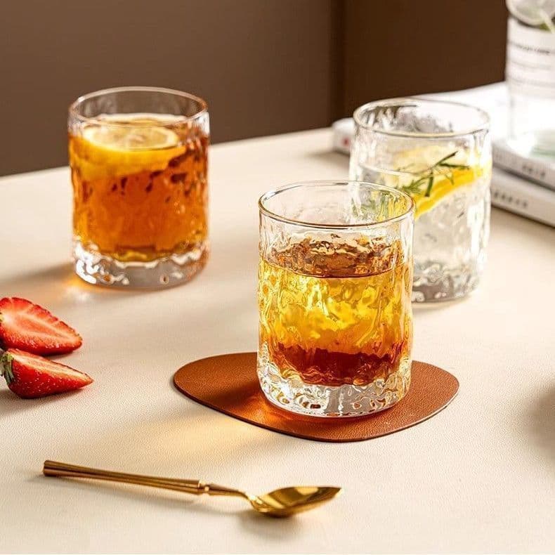 4 water glasses