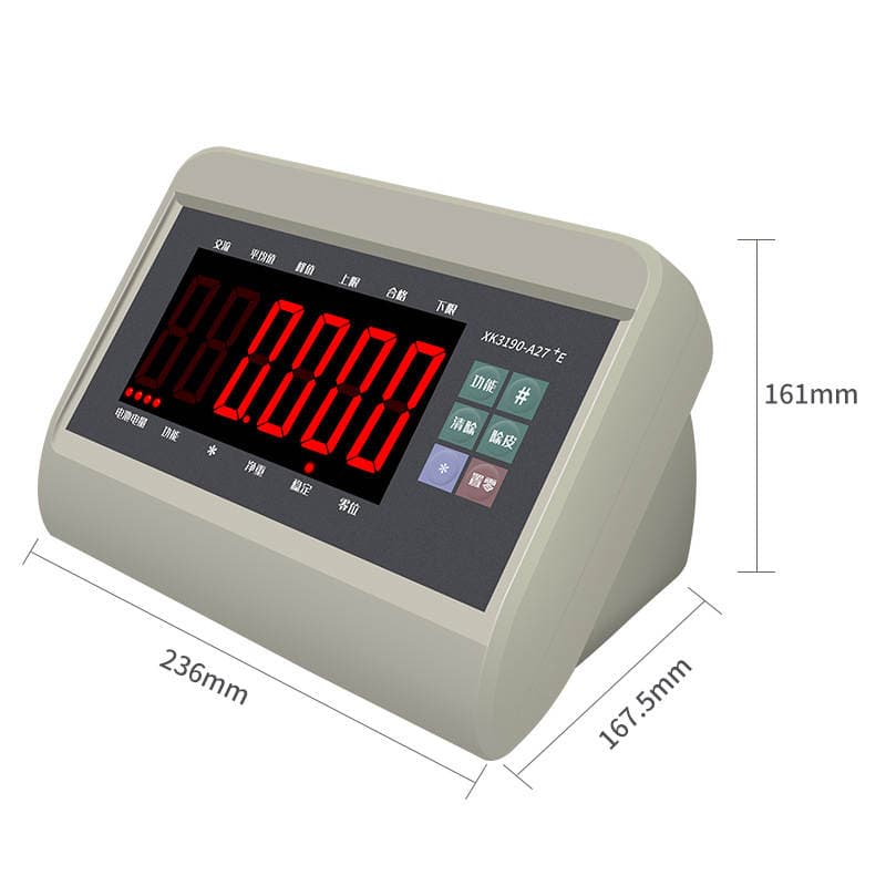Shanghai Yaohua XK3190-A27E RS232 portlu elektron tərəzi üçün çəki göstərici nəzarətçi 3