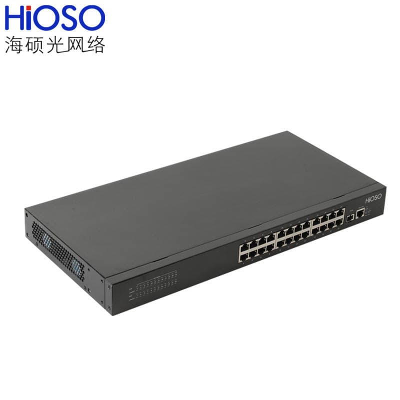 Haishuo (HIOSO)24-port EPON optical fiber PoE ONU switch equipment security monitoring camera 3