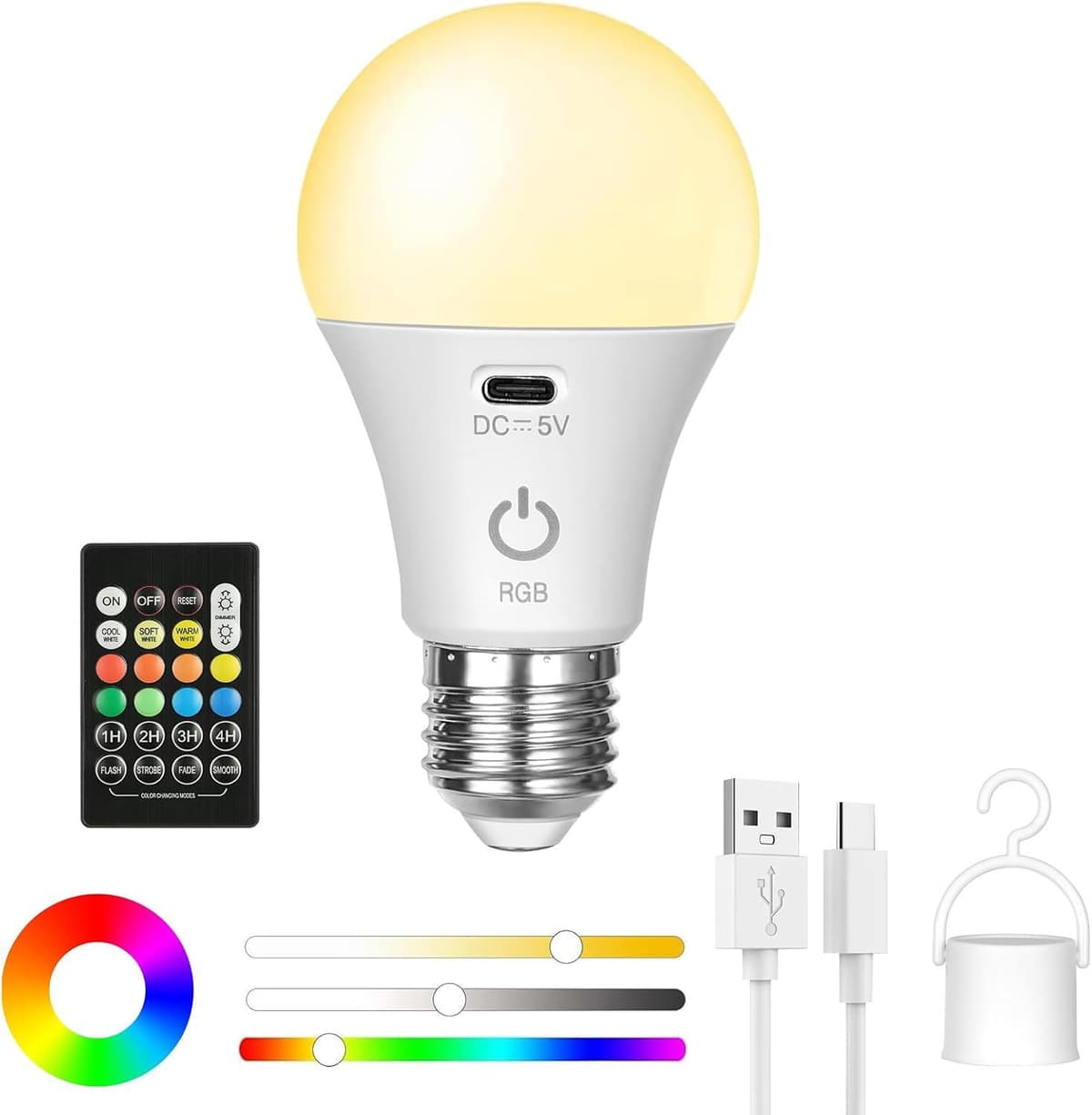 A65 three-color rgb small remote control