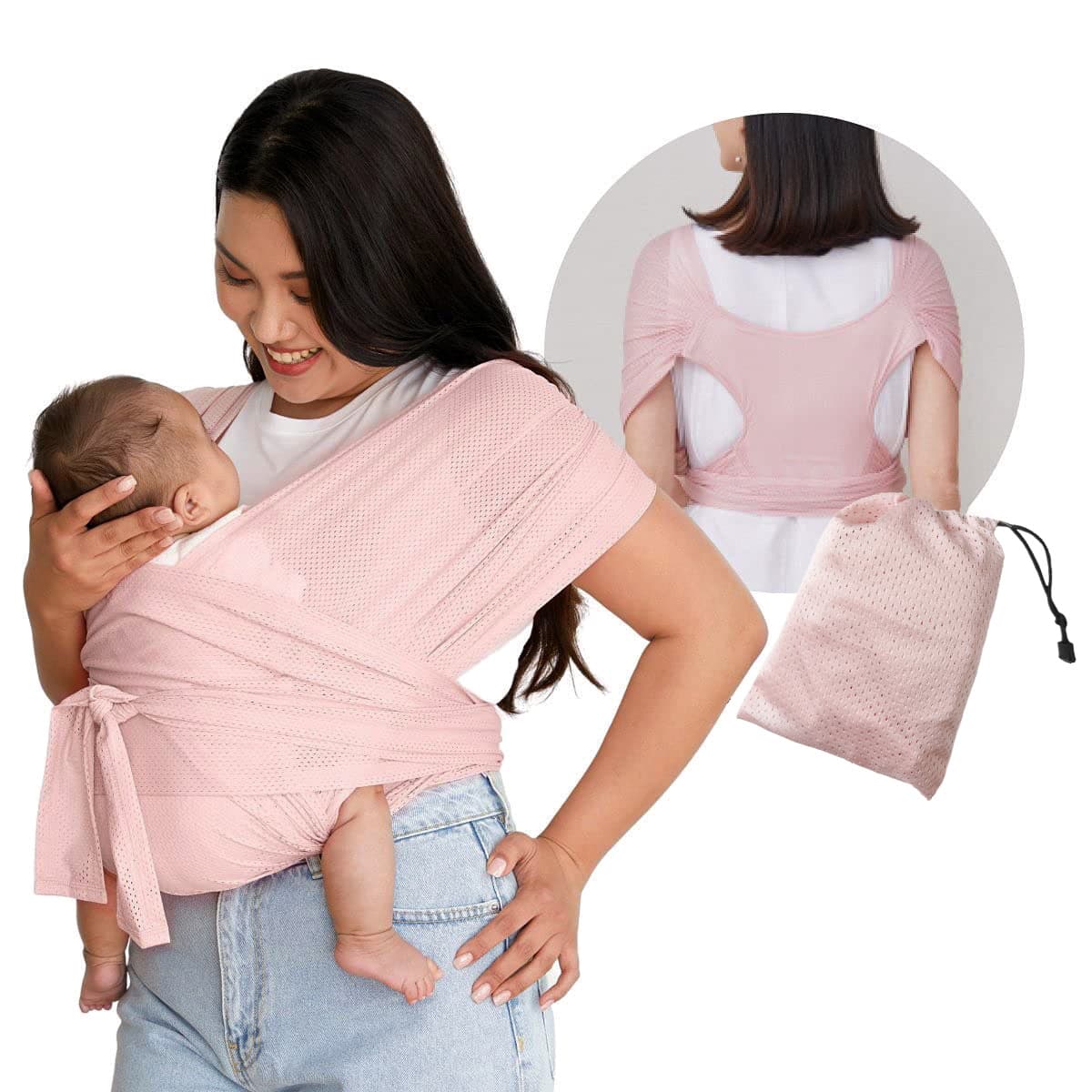 Pink-mesh style