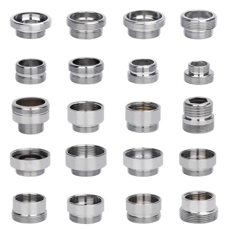 Mətbəx və hamam kranı üçün mis adapter (aerator/su təmizləyicisi, M22 xarici yiv) 2