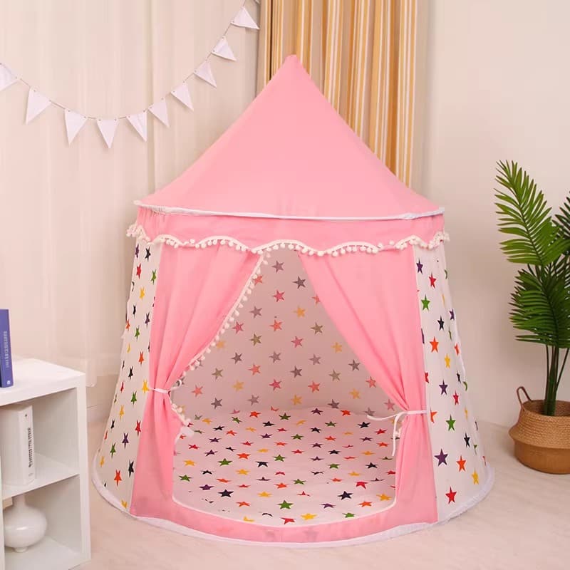 Pink star yurt