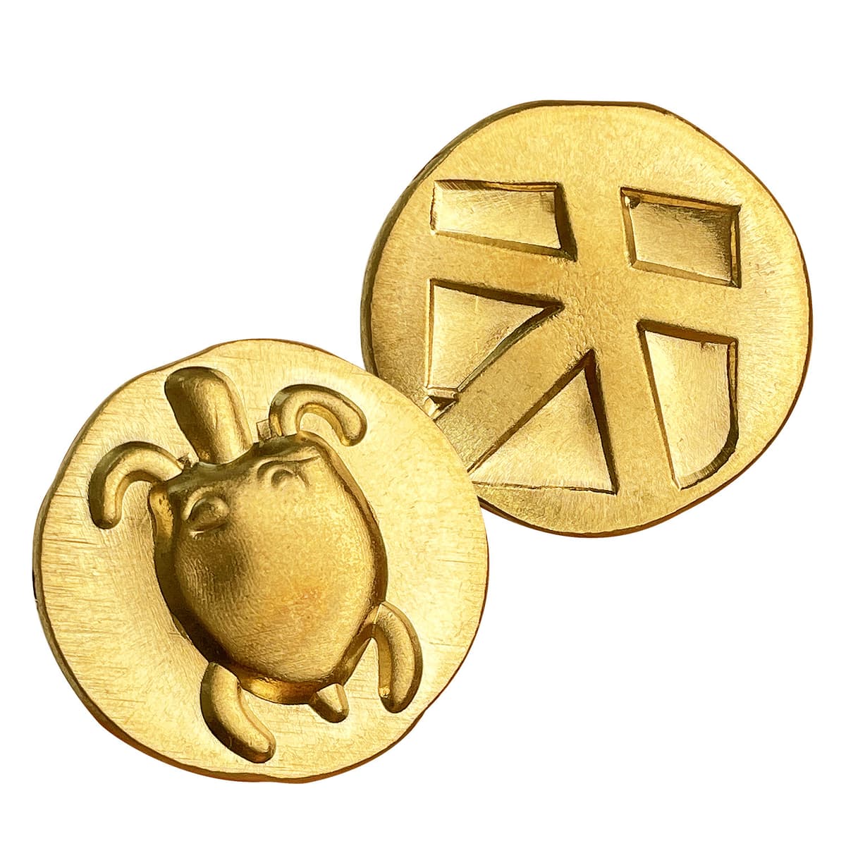 Turtle gold 22mm