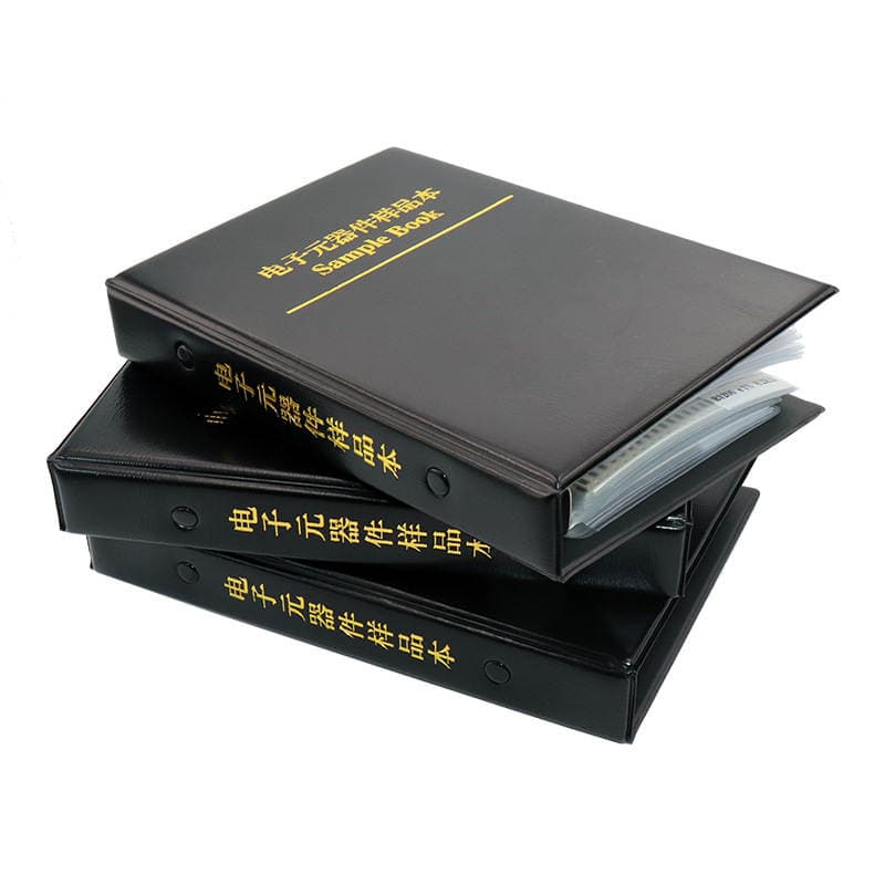 0402 SMD resistor book 0603 capacitor book 0805 components complete collection 0402 electronic components sample book 1206 4