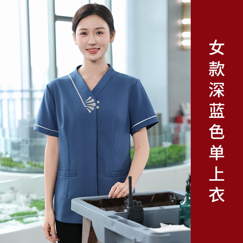 Women's dark blue top