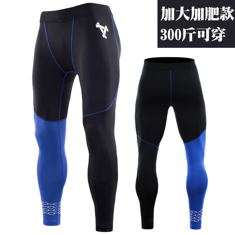 Fated trousers 1852 black + sapphire blue