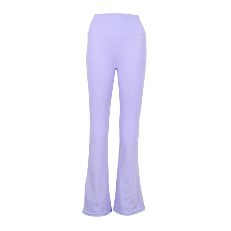 Zhongteng purple bell bottoms