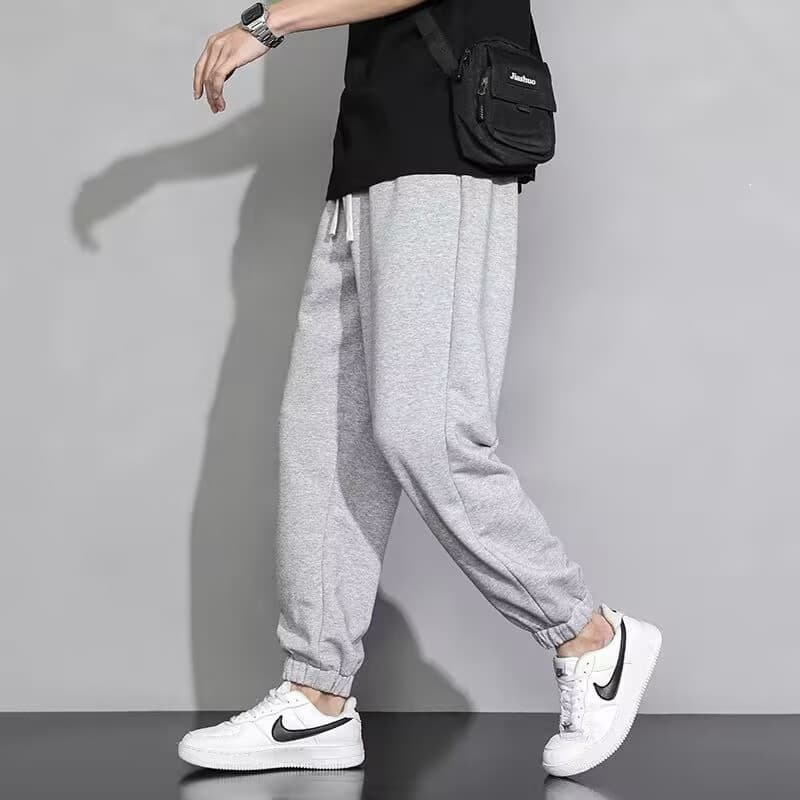 Hemp rope leggings gray