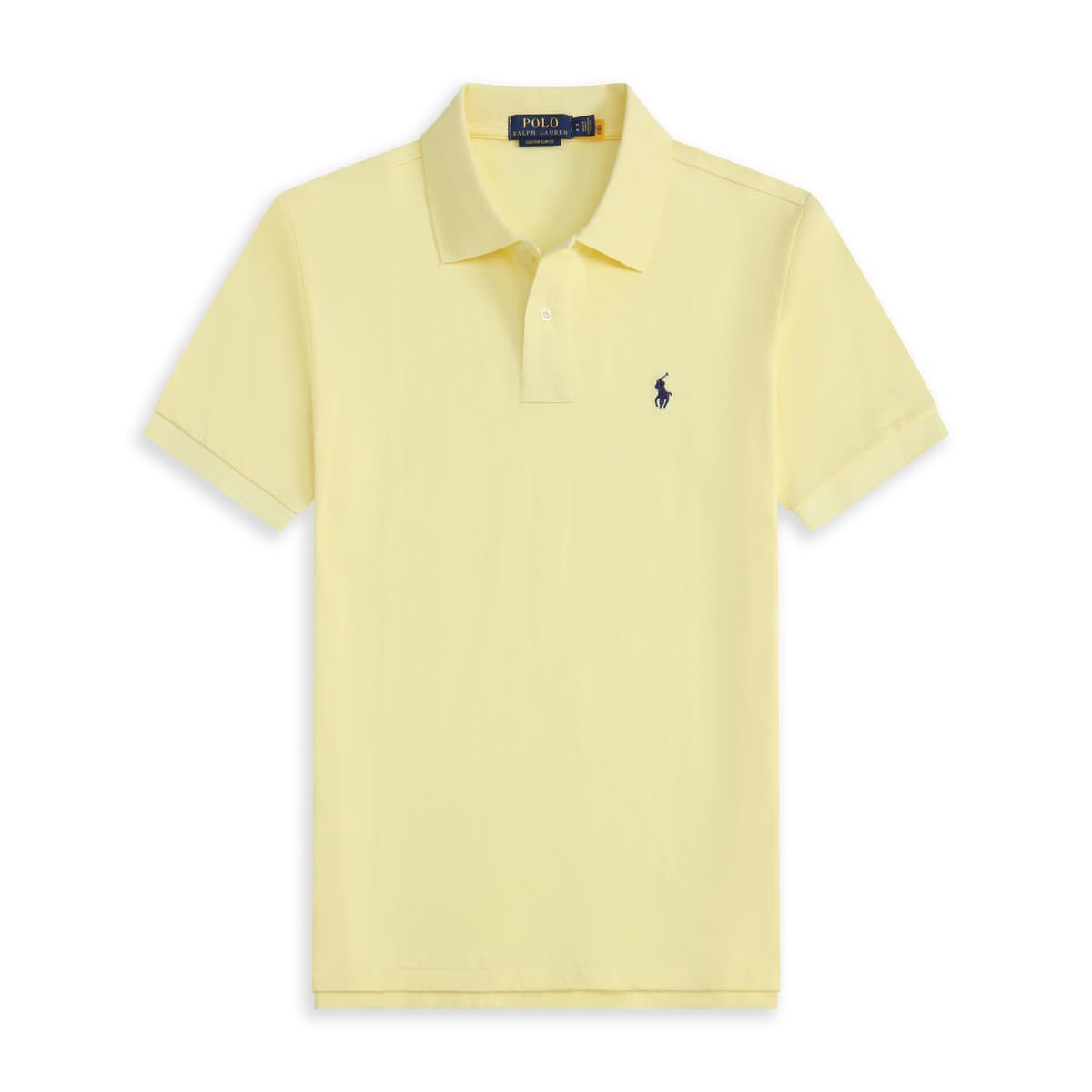 Yellow blue label