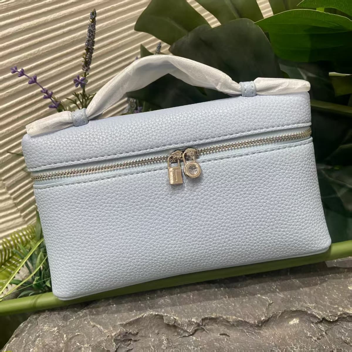 (lp19 silver buckle) lake blue
