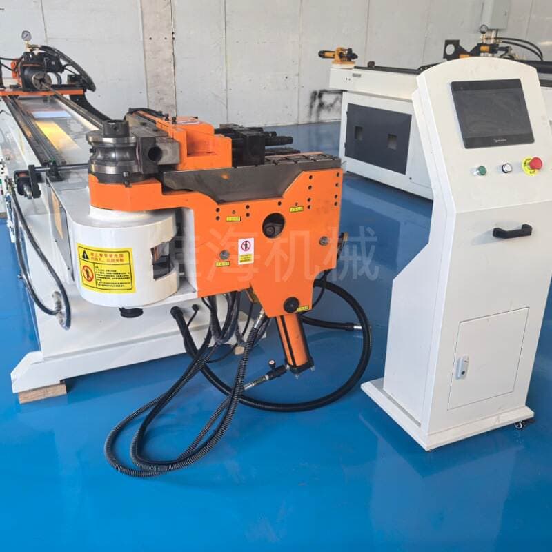 Fully Automatic Pipe Bender Manufacturer Dw63-Cnc-2A1S Metal Pipe Cnc Servo Bending Machine Automatic Pipe Bender 3