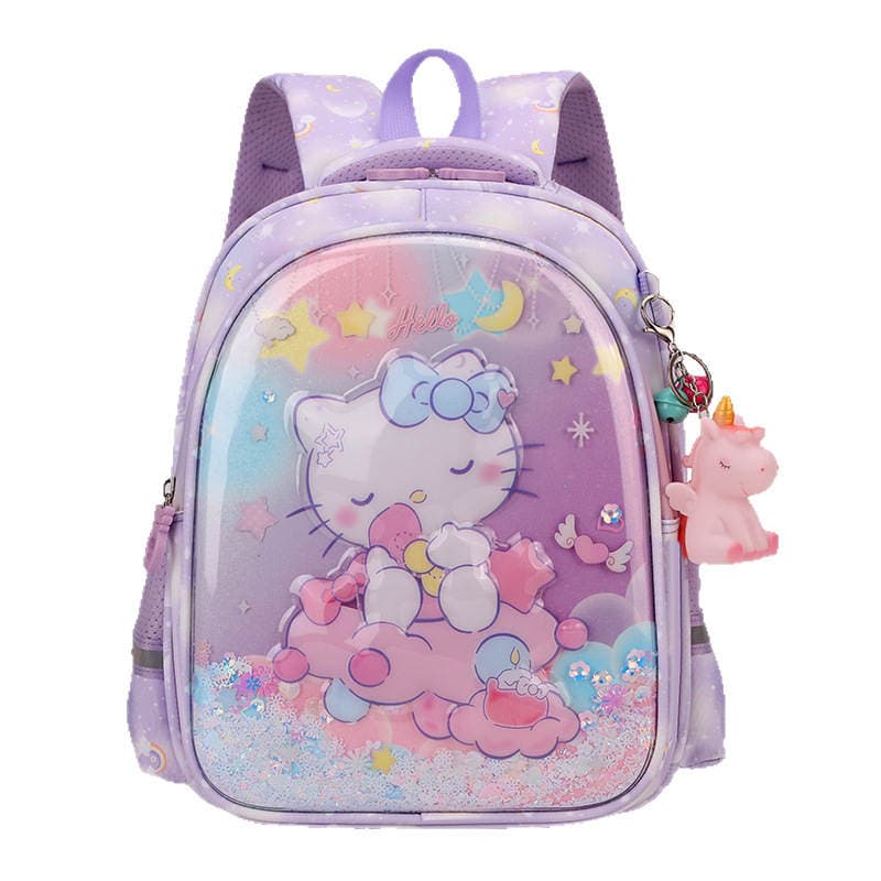 2025 New Model Girls' Hard-Shell Lightweight Kindergarten Cute Waterproof Student Backpack Children's Backpack 5