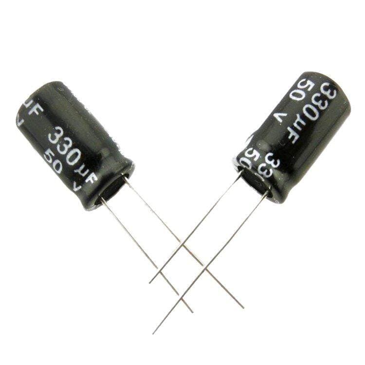 Factory Direct Green Gold 10V680UF Volume 8x12 New Genuine High Frequency Low Resistance Plug-in Aluminum Electrolytic Capacitor 5