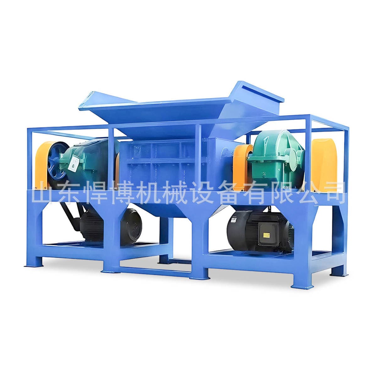 Dual-Axis Shredder, Tire Plastic Crushing Equipment, Can Crusher, Woven Bag Plastic Bottle Crusher, Large Shredder 5