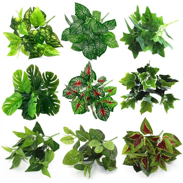 Simulation plant wall engineering greening landscape grass plastic Persian aquatic plants fake flowers green plant accessories props decoration wholesale
