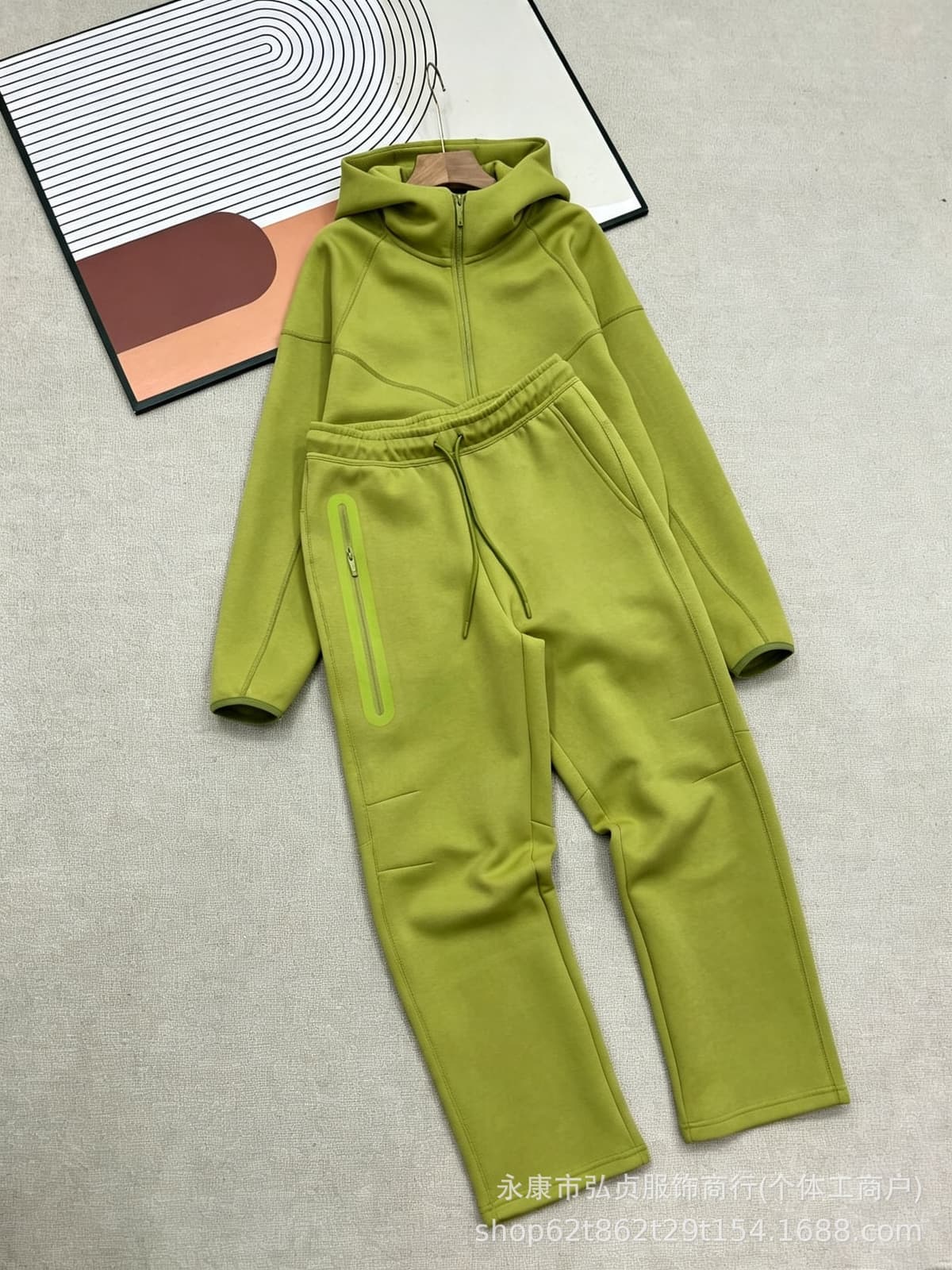 Set. grass green