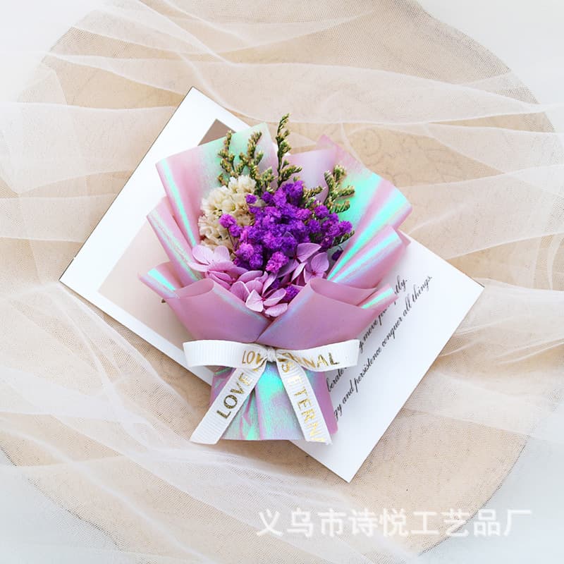 Preserved flowers - iridescent shimmer