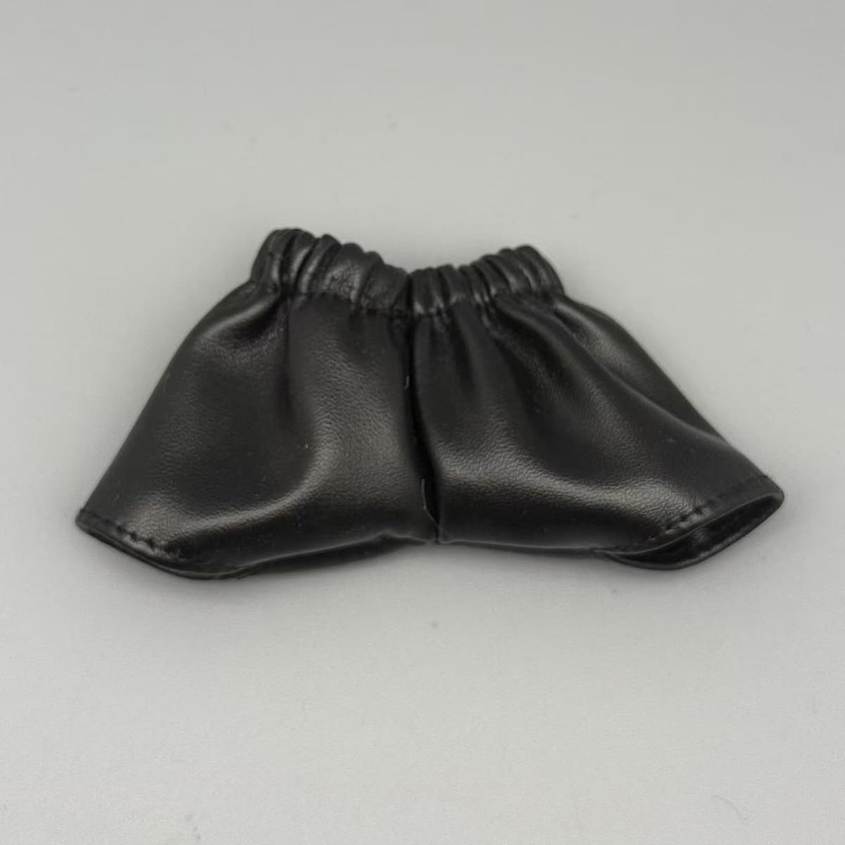Straight leg leather pants