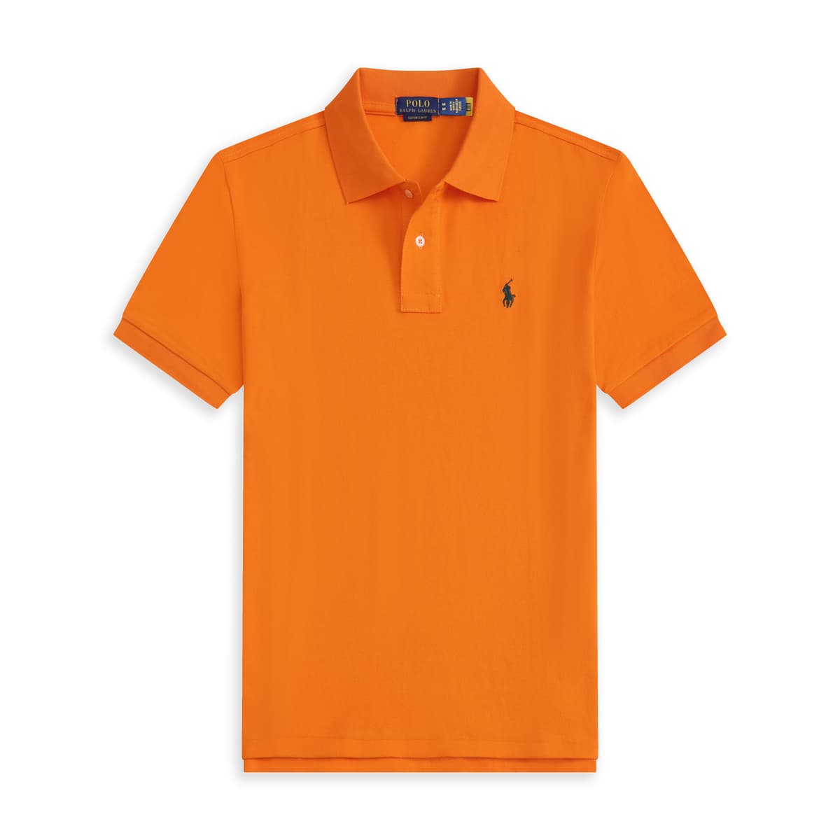 Orange green label