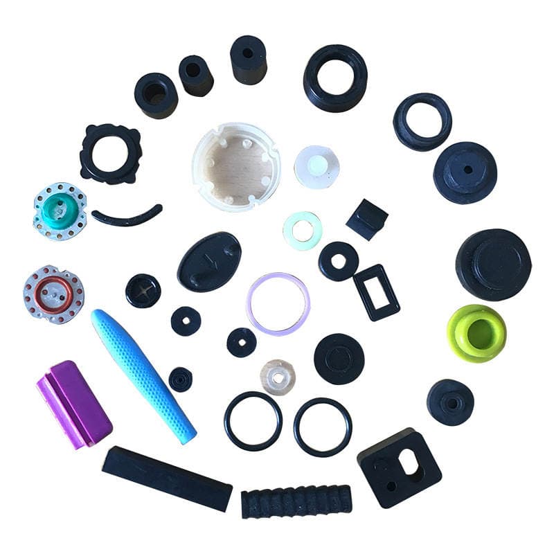 Silicone Products Fluorine Rubber Special-shaped Parts Rubber Plastic Mold High Temperature Resistant Rubber Parts Processing Non-standard Rubber Products 3