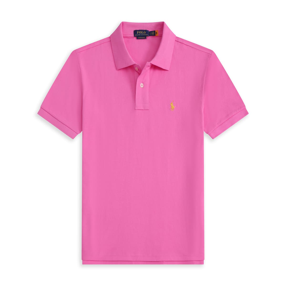 Rose red yellow label