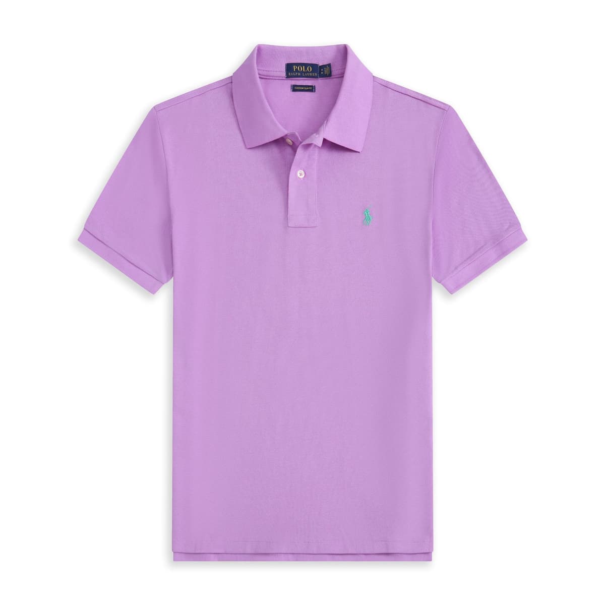 Light purple green label