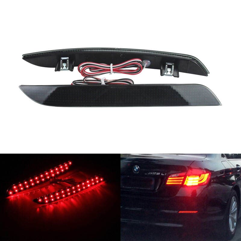 BMW 5 Seriyası F10/F11/F18/5GT üçün LED arxa bamper əyləc işığı (Hissə № 63147203238) 4