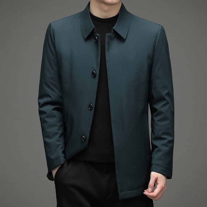 9985 dark green lapel buttons