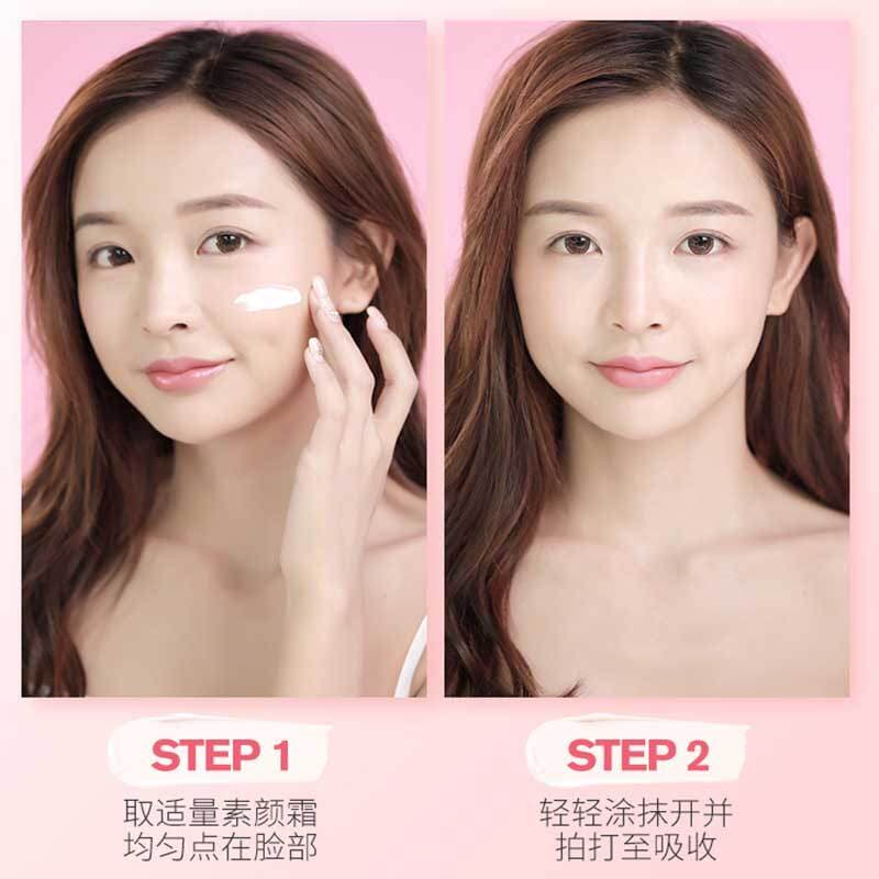 Han Xi Zhen's Radiant Lazy Cream Is Refreshing, Non-Greasy, Moisturizing, Brightening, Hydrating, Concealer, Waterproof, and Sweat-Proof, Genuine Product 4