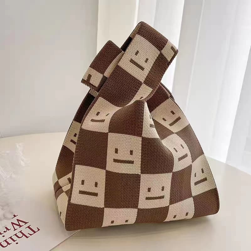 Square Smiley-brown
