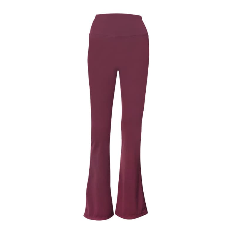 Dark red bell bottoms