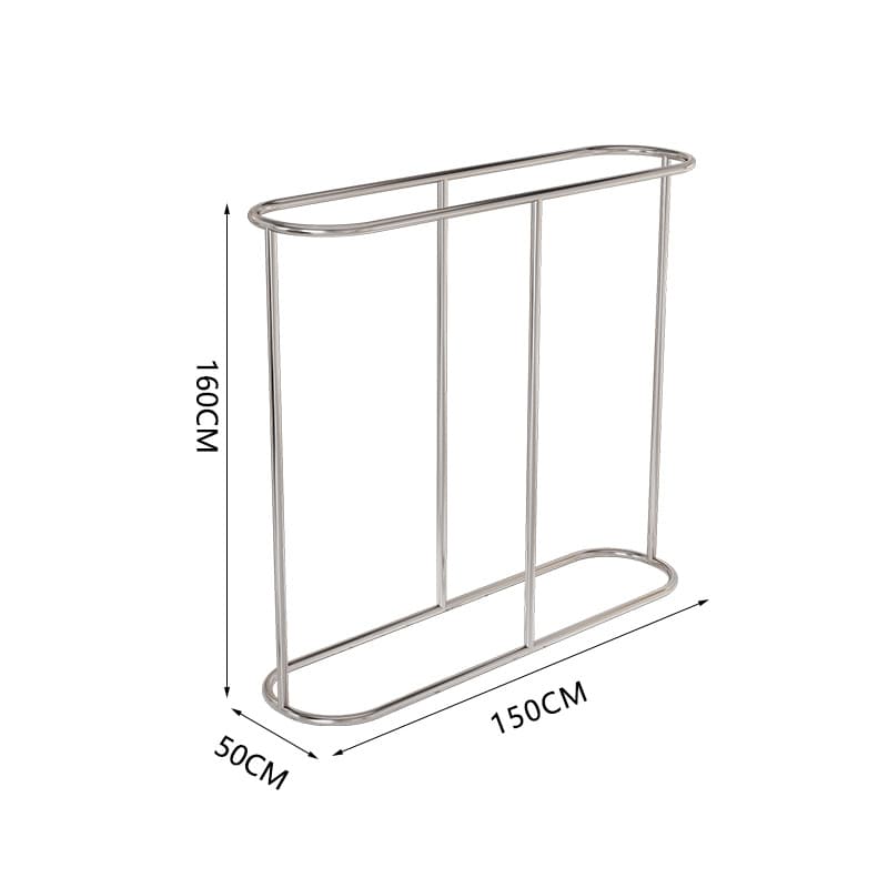 Stainless steel oval length 150_height 160