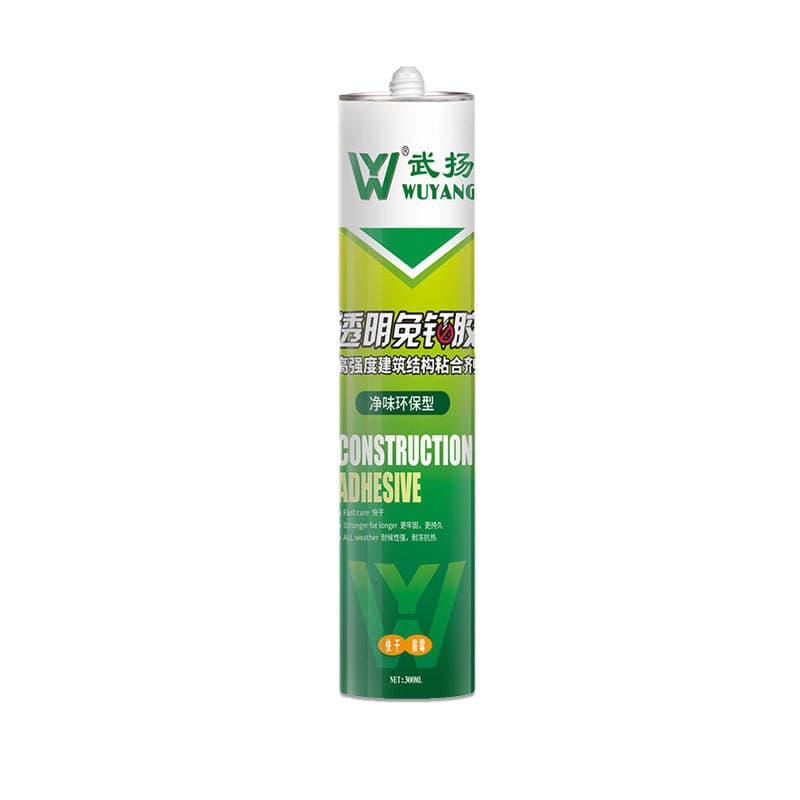 Nail-free glue strong glue ceramic tile punch-free quick-drying glass glue wholesale transparent skirting line nail-free glass glue 5