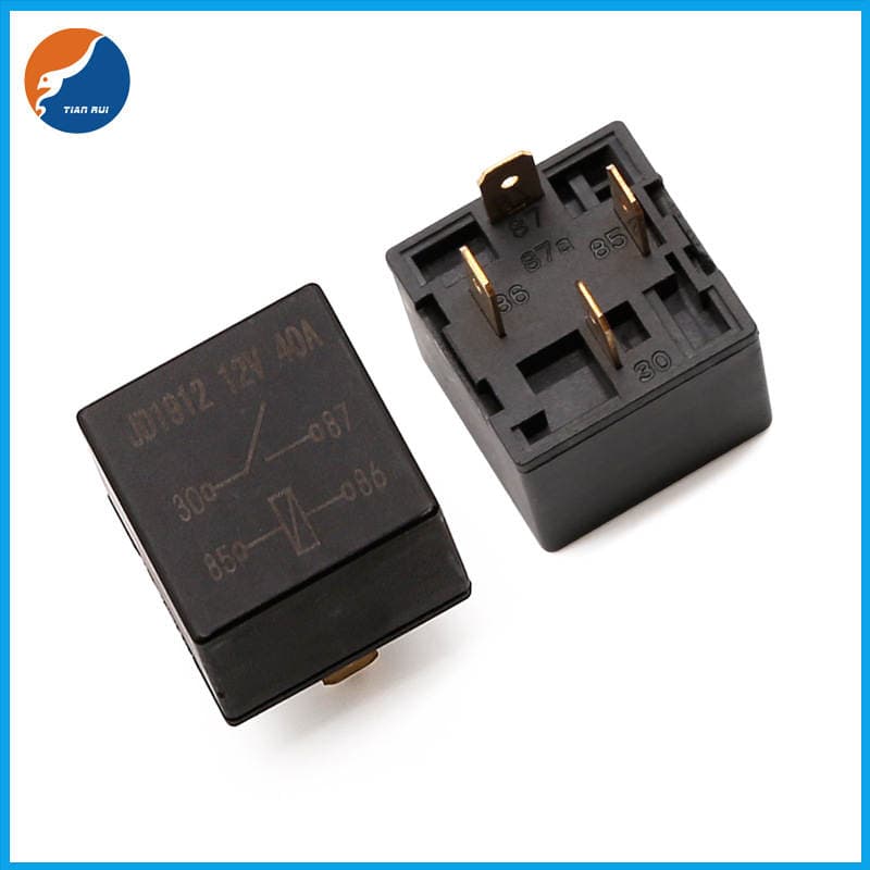 Automobile relay JD1912 JD1914 4-foot 5-foot relay 40A 50A high-power DC relay 4