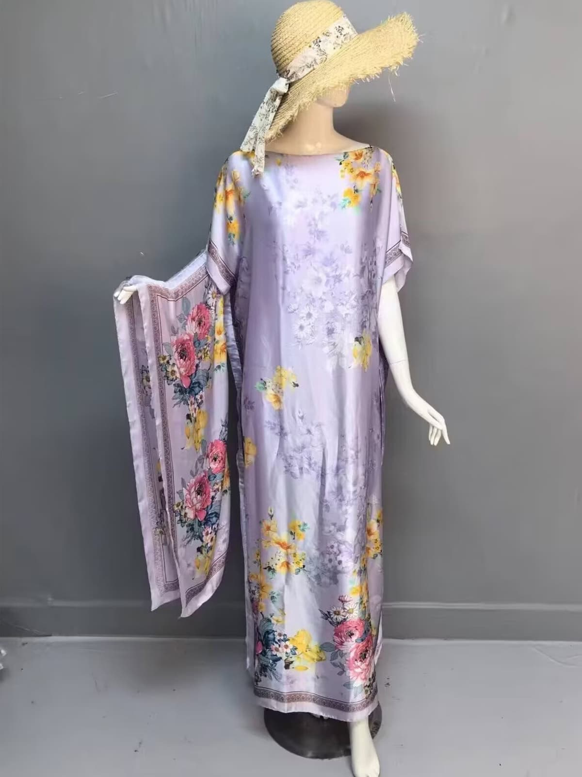 144 - blooming flowers - taro purple (out of stock)