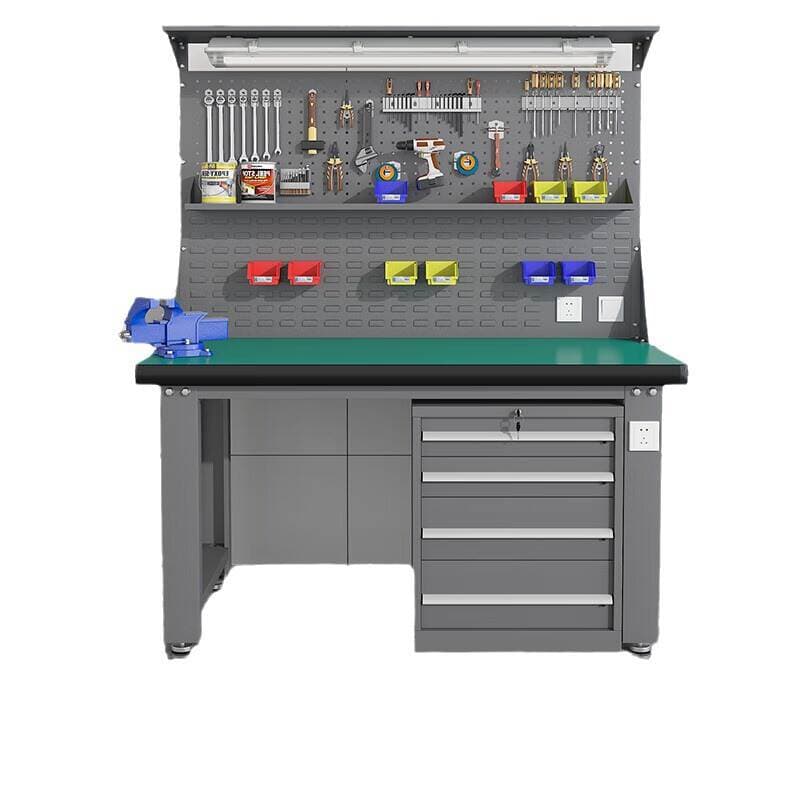 Heavy-Duty Workbench, Metal Fitter Bench, Micro Assembly Line, Anti-Static Workbench, Repair Table, Collection Table, Test Bench 5