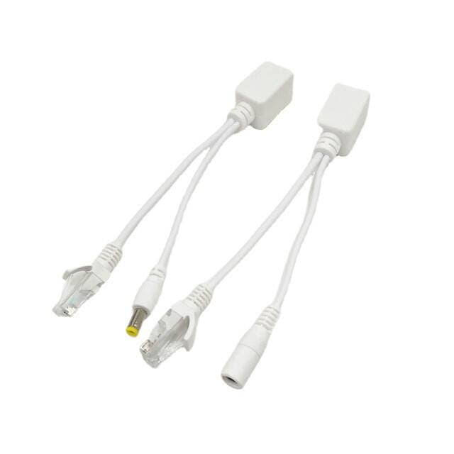 poe separator 12v monitoring network equipment power supply POE module through connection line separation line through 2