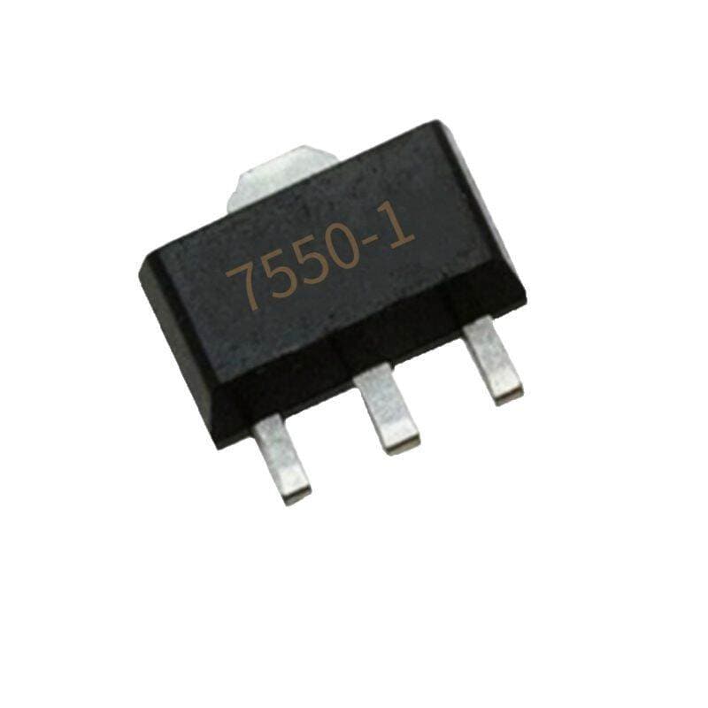 Ht7550-1 7550 Ht50 Silk Screen High Voltage Resistance 40V Low Power Consumption Ldo Three-Terminal Linear Voltage Regulator Tube Chip Ic 5