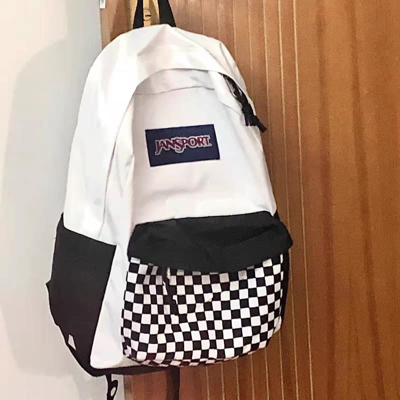 White checkerboard