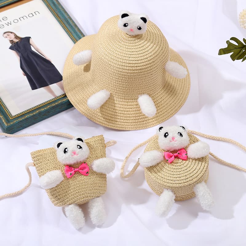Beige giant panda