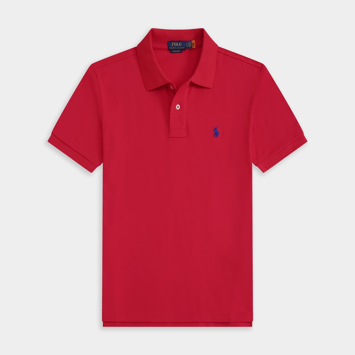 Red blue label