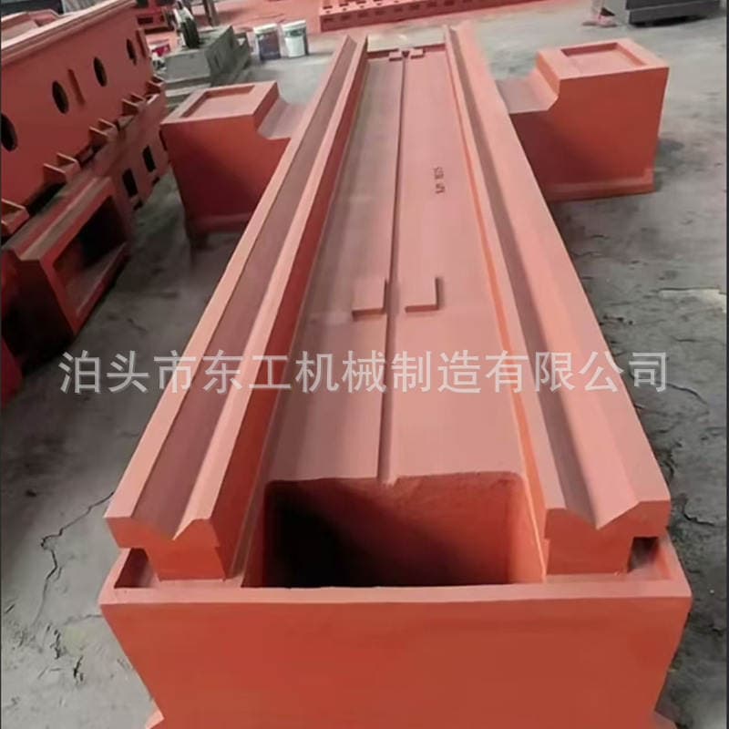 Machine Tool Castings, Lost Mold Castings, Heavy-Duty Gray Iron 250 Castings, Large Machine Bed Castings 2