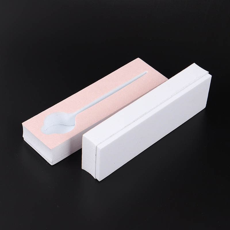 Eva Special-Shaped Custom Slotted Flocking Black and White Custom Lining Inner Support Processing Punching Slitting High Density 2