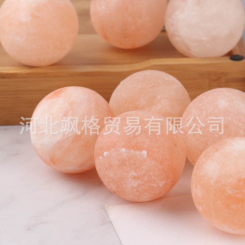 Himalayan Rock Salt Ball Essential Oil Massage Salt Ball Rock Salt Products Salt Ball Salt Ball Salt Lamp Accessories 3