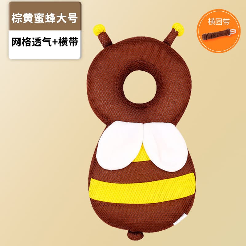 Brown and black bee breathable large size [including horizontal strap]