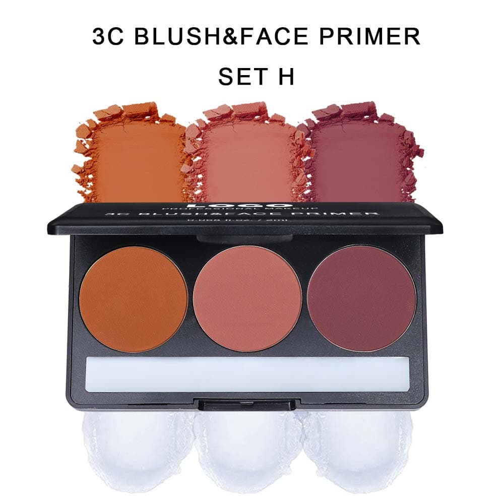 Three color blush palette #08