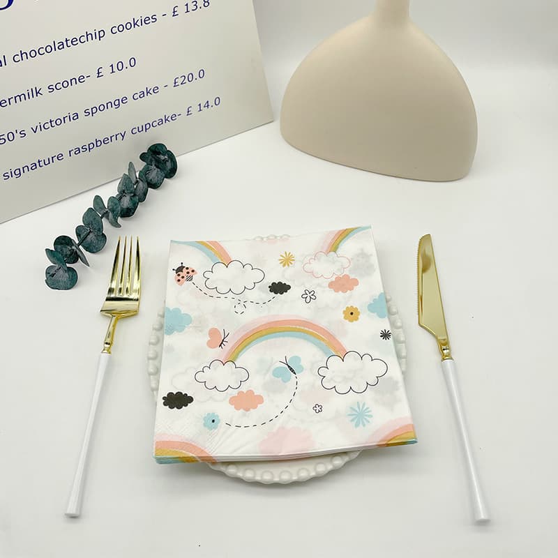 33*33cm bee napkin